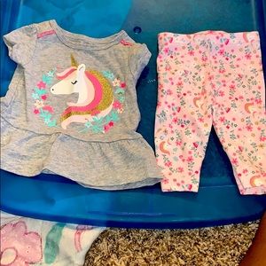Unicorn matching set